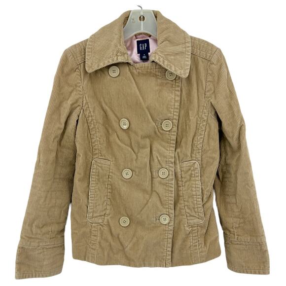 GAP Jackets & Blazers - GAP (S) Womens Y2K Tan Brown Corduroy Chore Jacket
